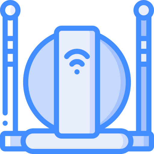 Antenna Basic Miscellany Blue icon
