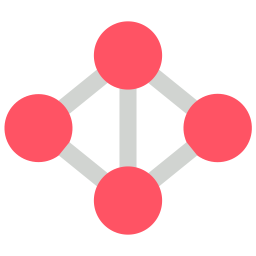 Molecules Basic Miscellany Flat icon