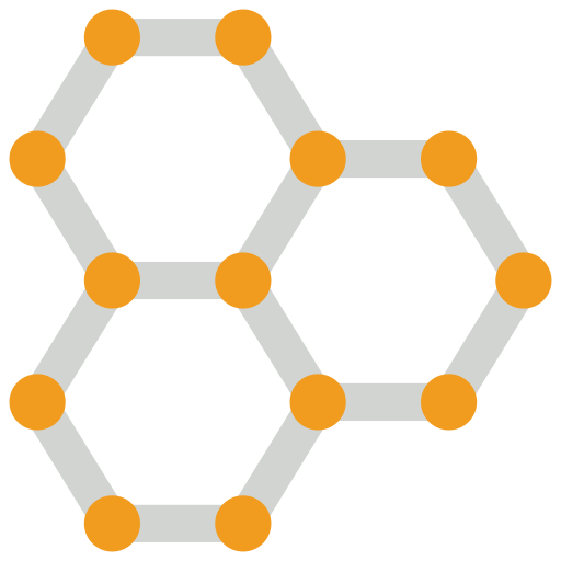 moléculas Basic Miscellany Flat icono