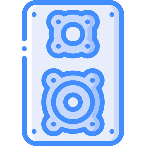스피커 박스 Basic Miscellany Blue icon