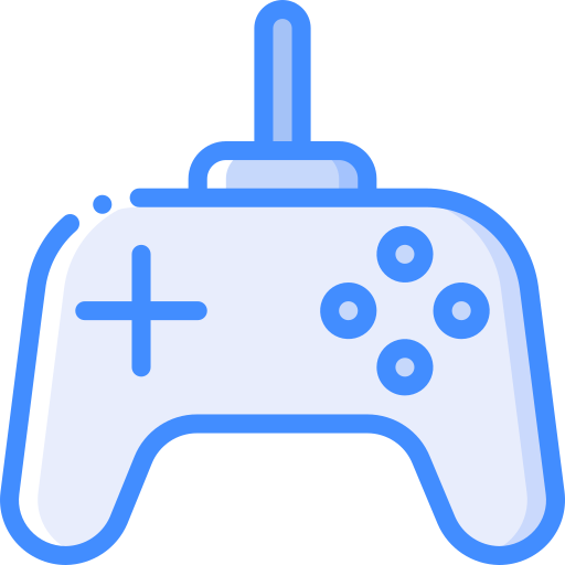 control del juego Basic Miscellany Blue icono