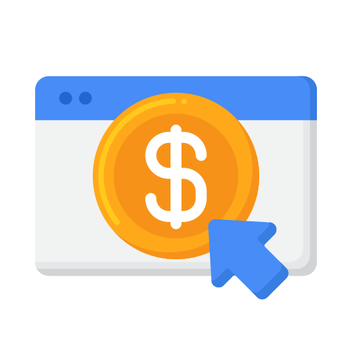 Cost per click Flaticons Flat icon
