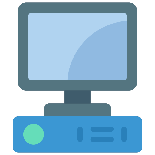 computadora Basic Miscellany Flat icono
