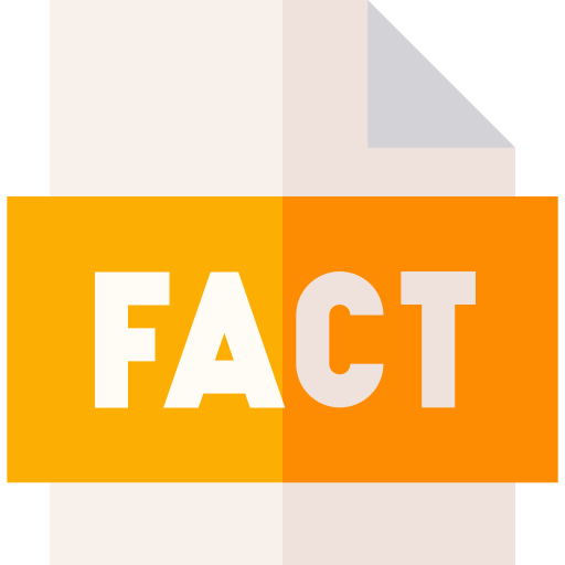Facts Basic Straight Flat icon