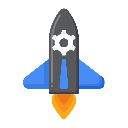 launch Flaticons Flat icoon