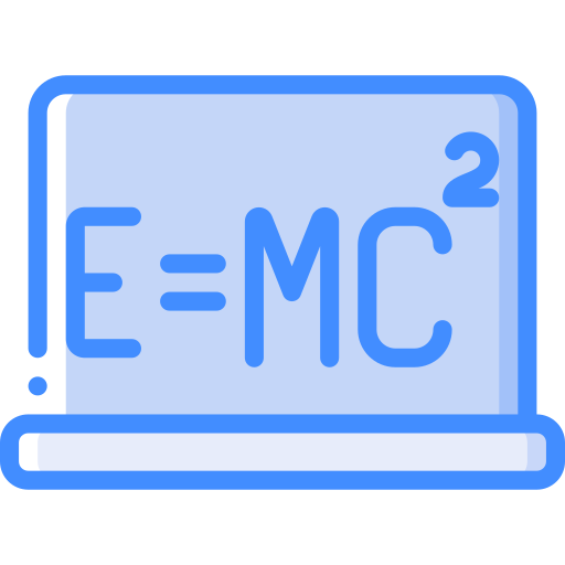 gleichung Basic Miscellany Blue icon