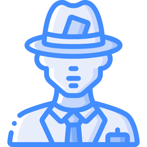 Reporter Basic Miscellany Blue icon