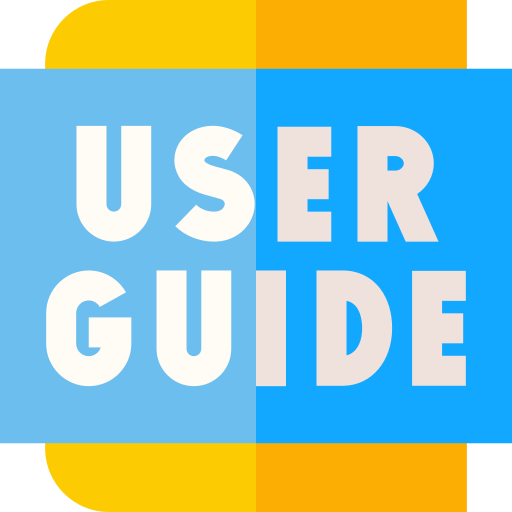 User guide Basic Straight Flat icon