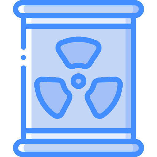 peligro nuclear Basic Miscellany Blue icono