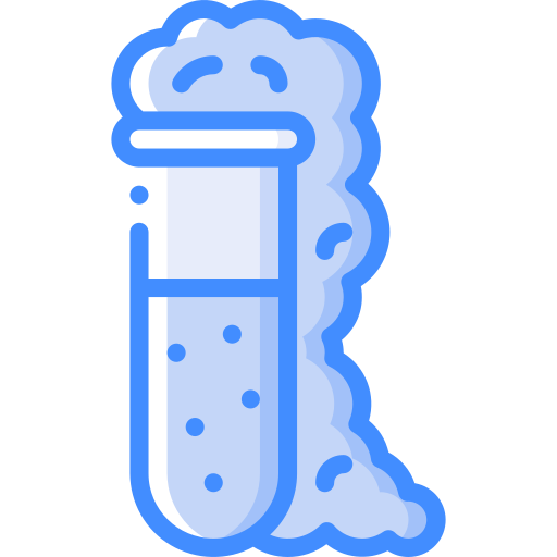 tubo de ensaio Basic Miscellany Blue Ícone