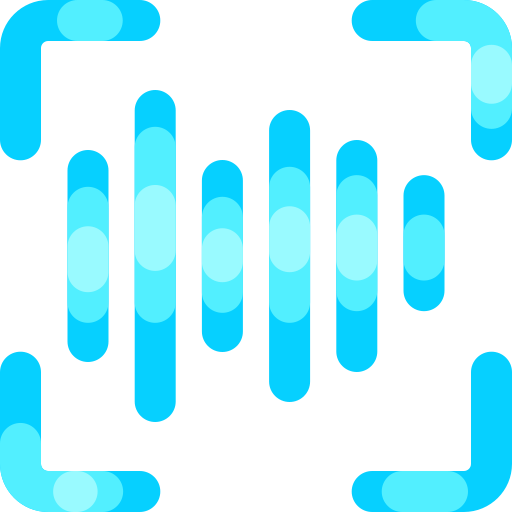 Sound waves Special Shine Flat icon