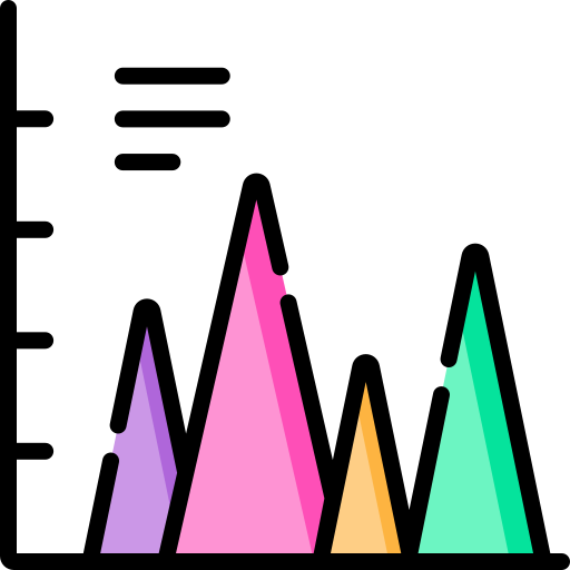 statistieken Special Lineal color icoon