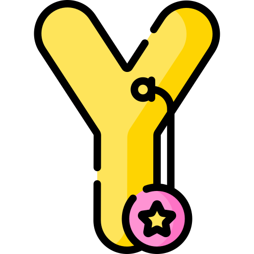 Letter y Special Lineal color icon
