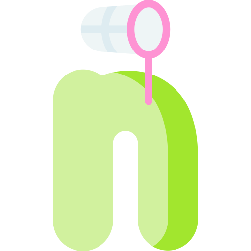Letter n Special Flat icon