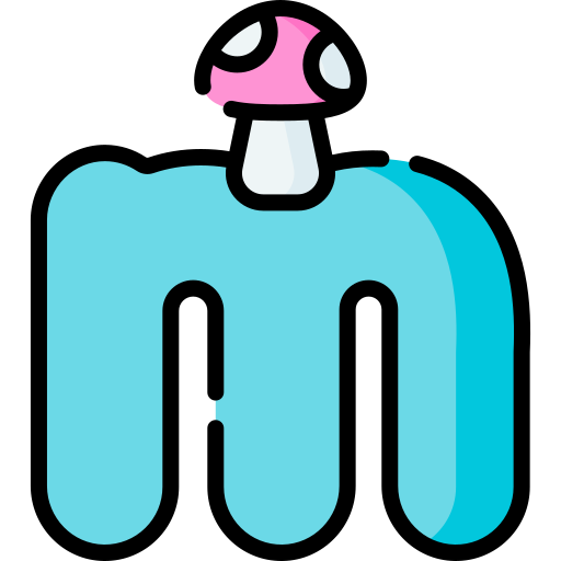 letra m Special Lineal color icono