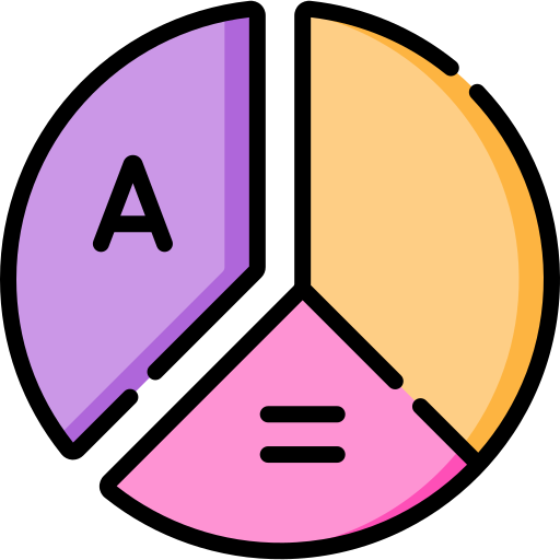 wykres kołowy Special Lineal color ikona