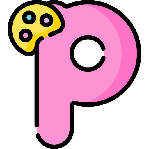 letra p Special Lineal color icono