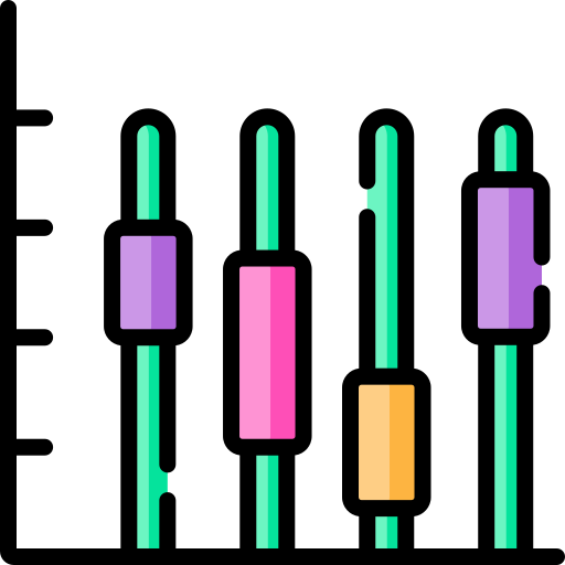 統計 Special Lineal color icon