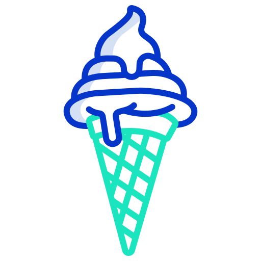 Ice cream Icongeek26 Outline Colour icon