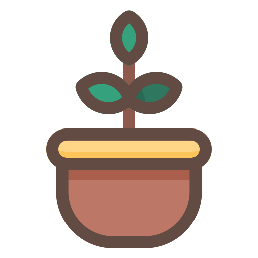Pot plant Generic Outline Color icon