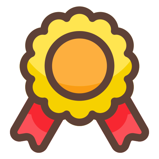 Achievement Generic Outline Color icon