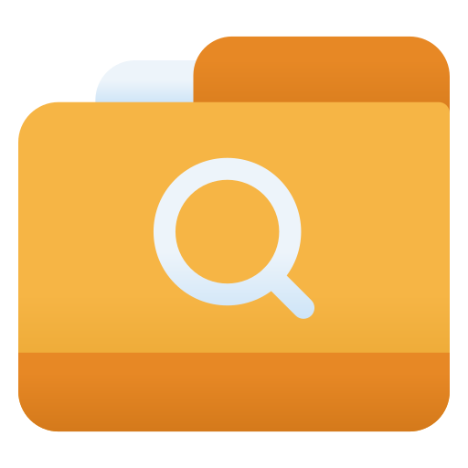 datos de búsqueda Generic Flat Gradient icono
