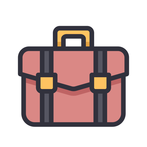 maletín Generic Outline Color icono