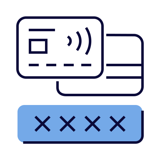 Card security code Generic Fill & Lineal icon