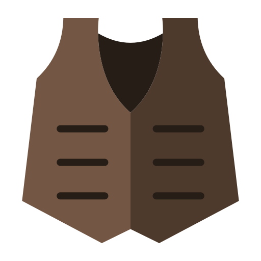 Vest Good Ware Flat icon
