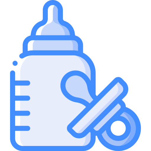 milchflasche Basic Miscellany Blue icon