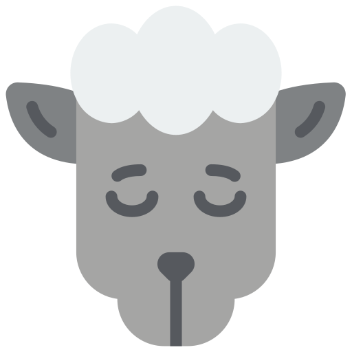 Sheep Basic Miscellany Flat icon