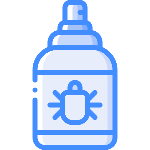 Bug spray Basic Miscellany Blue icon