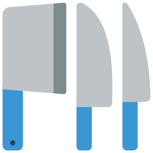 cuchillos Basic Miscellany Flat icono