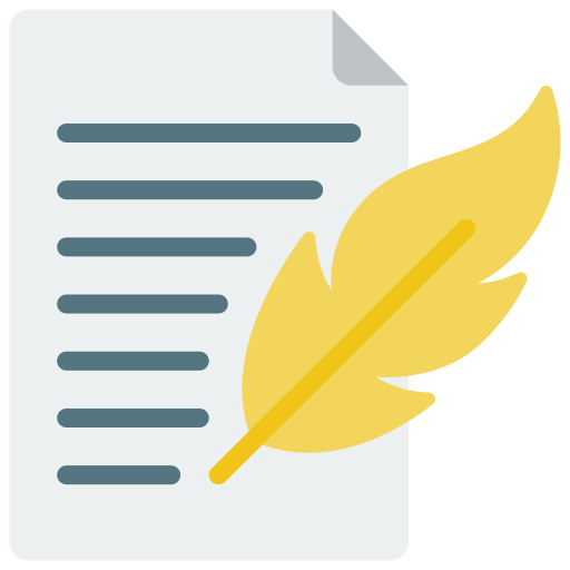 Quill pen Basic Miscellany Flat icon