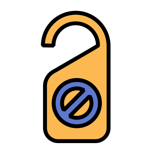 deurknop Generic Outline Color icoon