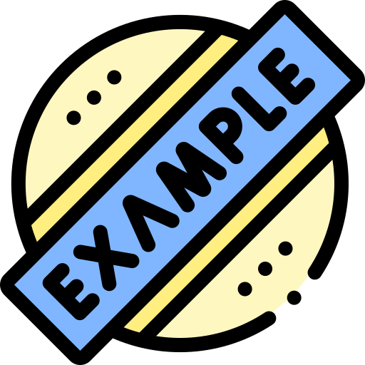 Example Detailed Rounded Lineal color icon