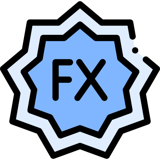 fx Detailed Rounded Lineal color icon