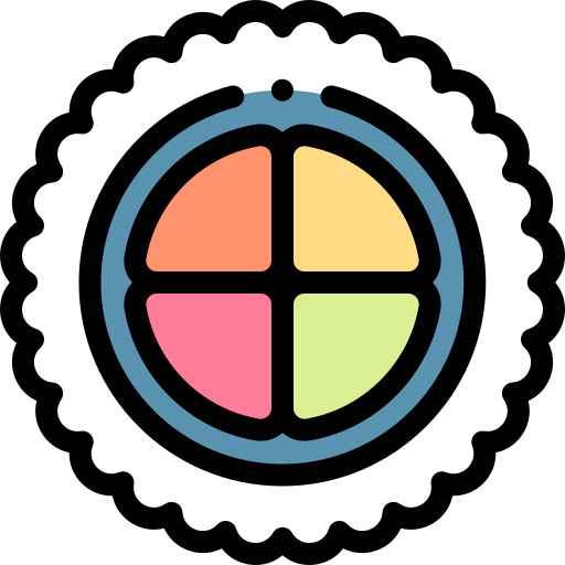 uramaki Detailed Rounded Lineal color ikona