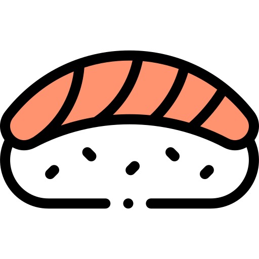 nigiri Detailed Rounded Lineal color ikona
