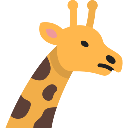 Giraffe Special Flat icon