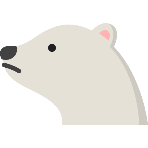 Polar bear Special Flat icon