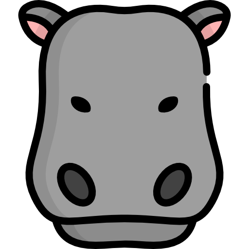 Hippopotamus Special Lineal color icon