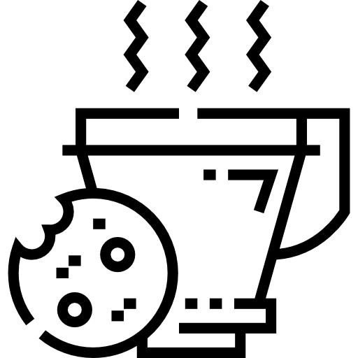 ホットドリンク Detailed Straight Lineal icon