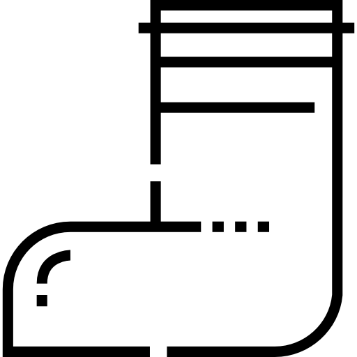 ブート Detailed Straight Lineal icon
