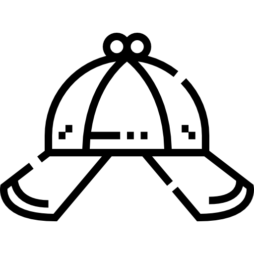 sherlocka holmesa Detailed Straight Lineal ikona