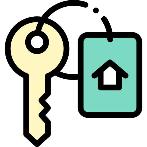 Keys Detailed Rounded Lineal color icon