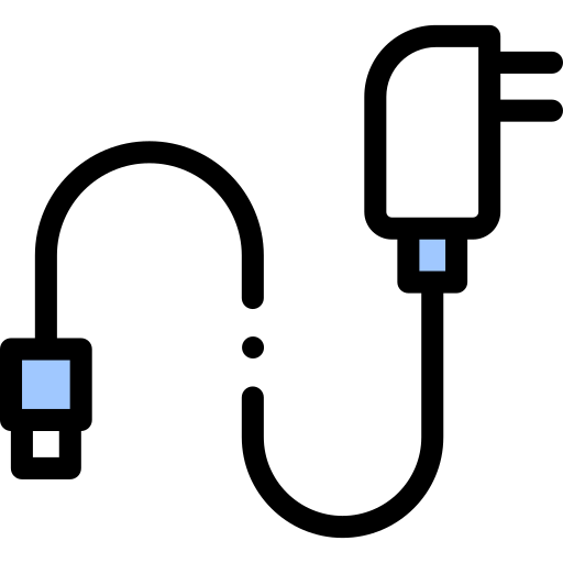 Зарядное устройство Detailed Rounded Lineal color иконка