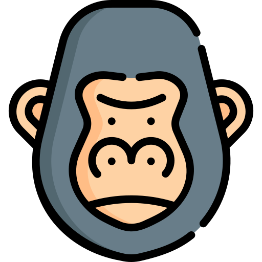 gorilla Special Lineal color icon