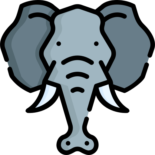 Слон Special Lineal color иконка