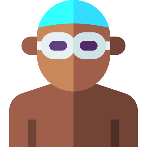 Swimmer Basic Straight Flat icon